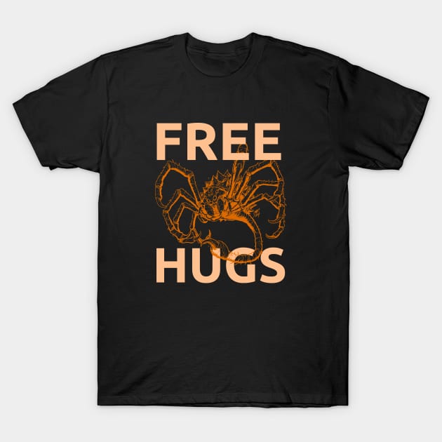 BFS - Free Hugs! Orange T-Shirt by JRobinsonAuthor